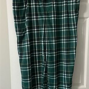 Men’s Green Plaid Pajama Pants